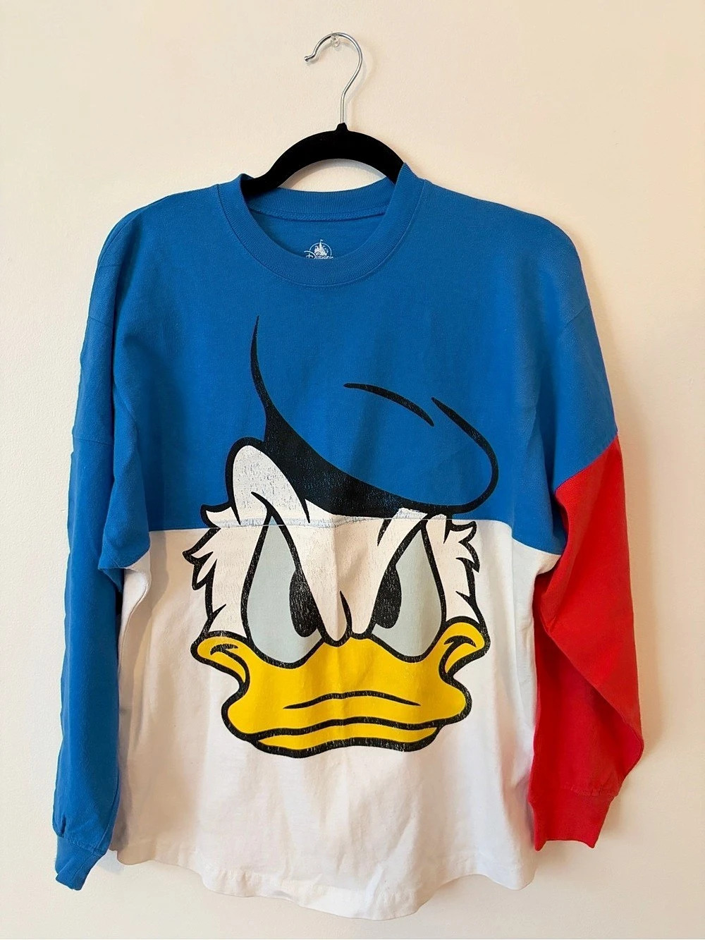 Disney Donald Duck Colorblocked Spirit Jersey Long Sleeve